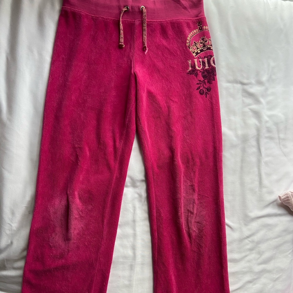 Pink juicy couture tracksuit pants